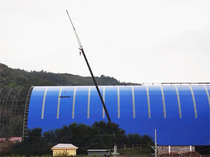 砀山煤棚网架工程